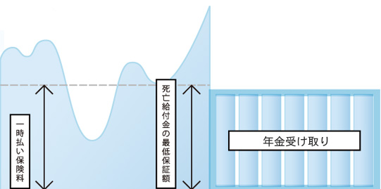 変額終身保険グラフ