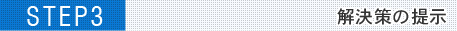 解決策の提示
